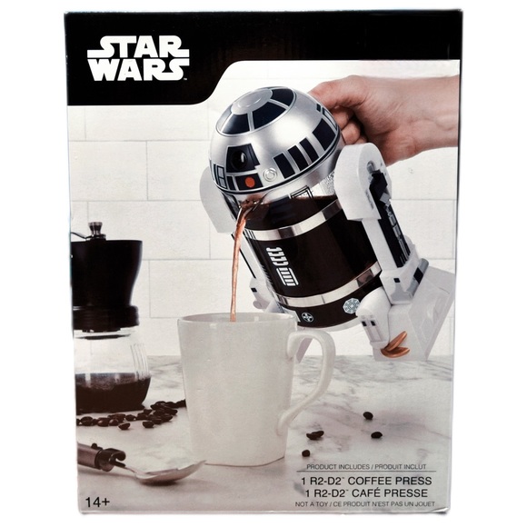 Disney Kitchen New Star Wars R2d2 Edition Coffee French Press